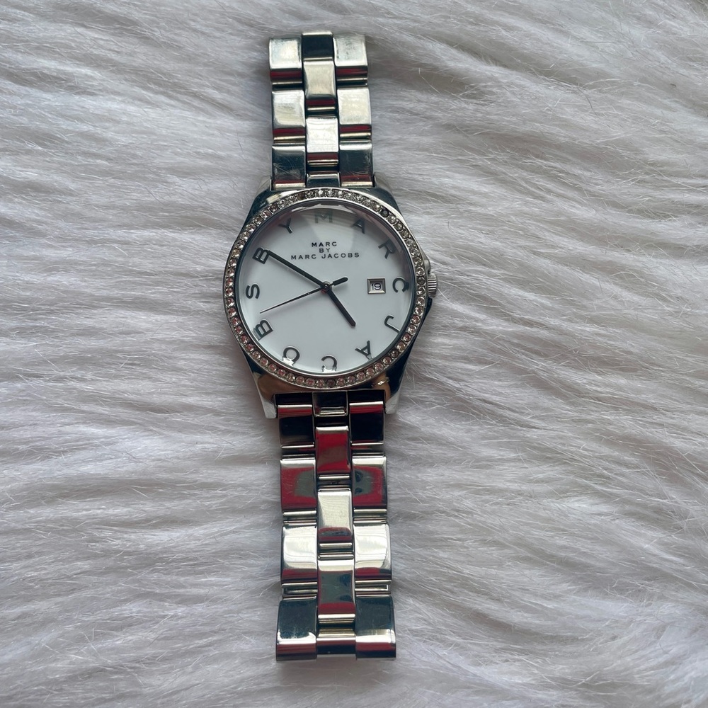 Marc Jacobs silver watch